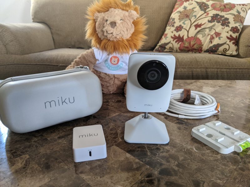 Miku Pro Smart Monitor with travel case