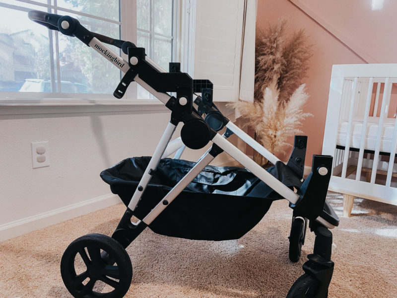 Mockingbird stroller frame without any attachments