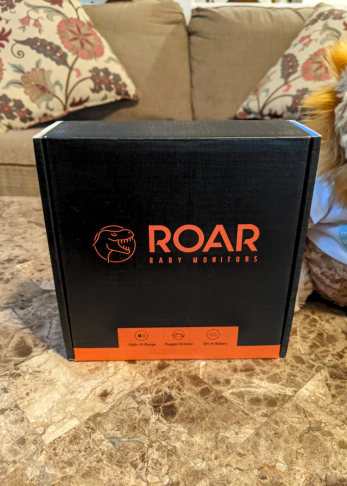 Roar Baby Monitor in box Baby Gear Essentials review