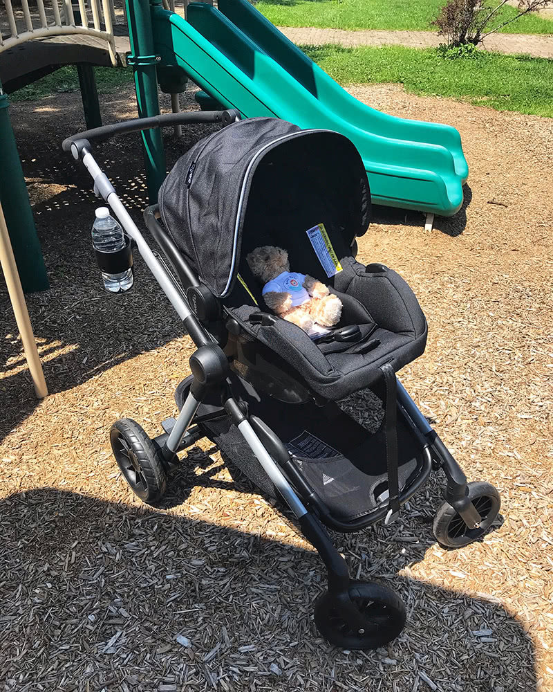 evenflo pivot xpand stroller review car seat - Baby Gear Essentials