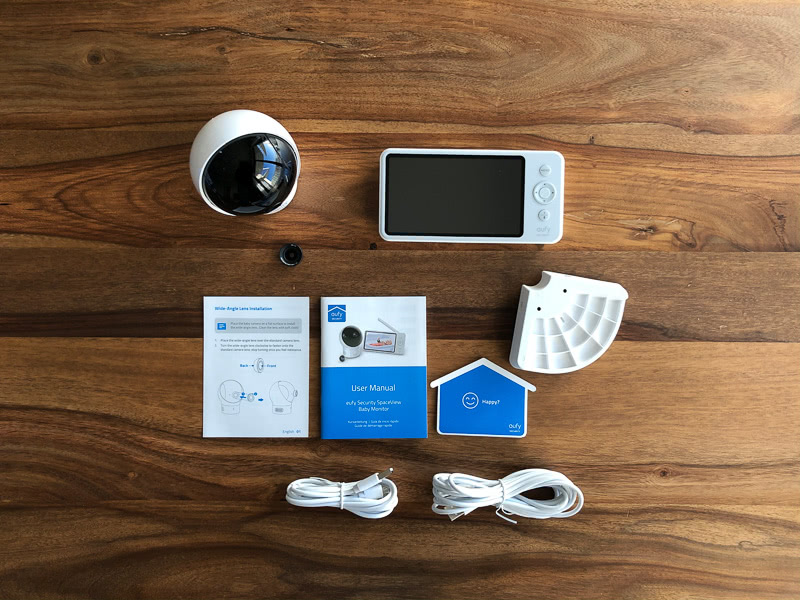 Eufy SpaceView camera included monitor review - Baby Gear Essentials