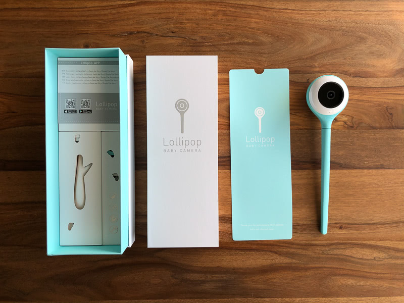Lollipop baby monitor camera monitor unboxing - Baby Gear Essentials